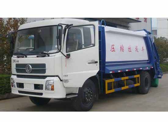 東風天錦10-12方壓縮式垃圾車圖片